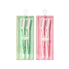 Eyebrow Trimmer Pack Of 2 Protective Net Stainless Steel For Beginners victoriastore.com.pk