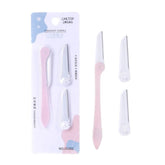 3pcs Eyebrow Razor Set with Replaceable Blades victoriastore.com.pk