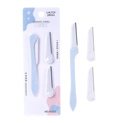 3pcs Eyebrow Razor Set with Replaceable Blades victoriastore.com.pk