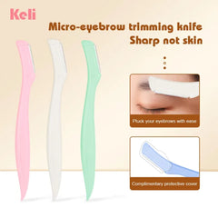4pcs Eyebrow Razor Set – Precision Brow Trimmer victoriastore.com.pk