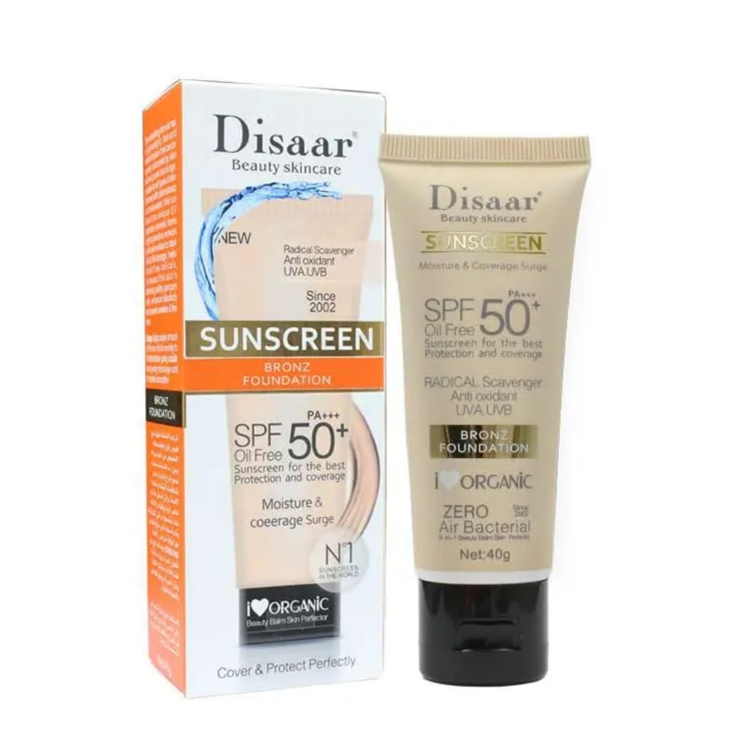 Disaar SPF50 Tinted Sunscreen Moisturizer victoriastore.com.pk