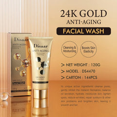 Disaar 24K Gold Anti-Aging Facial Wash 120g victoriastore.com.pk