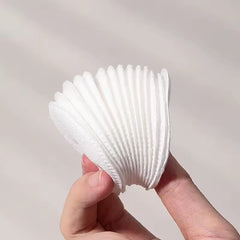 Double-Faced Cosmetic Cotton Pads – Soft & Absorbent Makeup Remover victoriastore.com.pk
