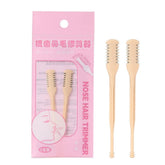 Double-Sided Facial Razor & 360° Nose Hair Scissors victoriastore.com.pk