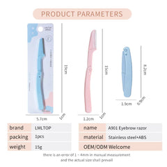 Eyebrow Trimmer Folding Brow Trimming Makeup victoriastore.com.pk