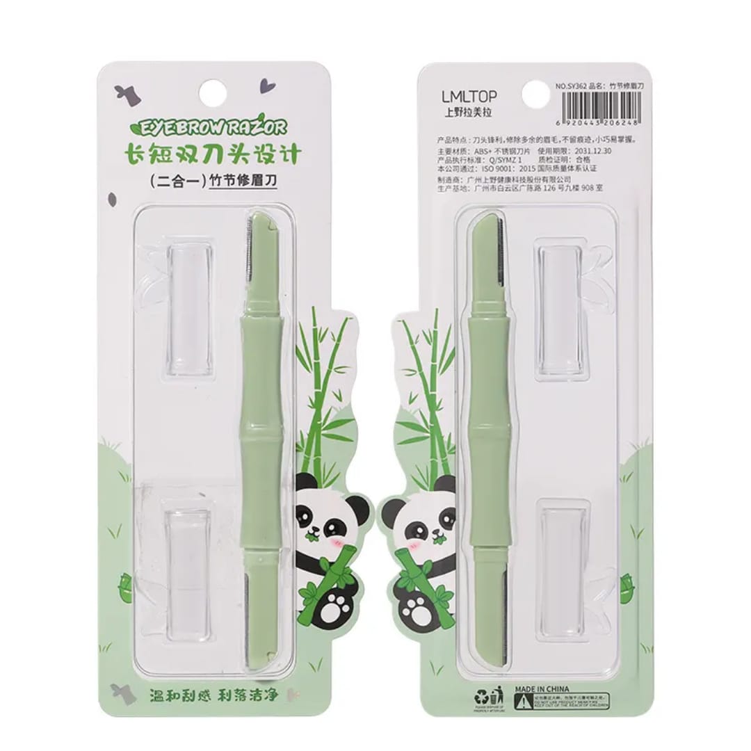 LMLTOP Double Head Eyebrow Trimmer SY362 Razor victoriastore.com.pk