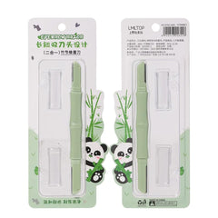 LMLTOP Double Head Eyebrow Trimmer SY362 Razor victoriastore.com.pk