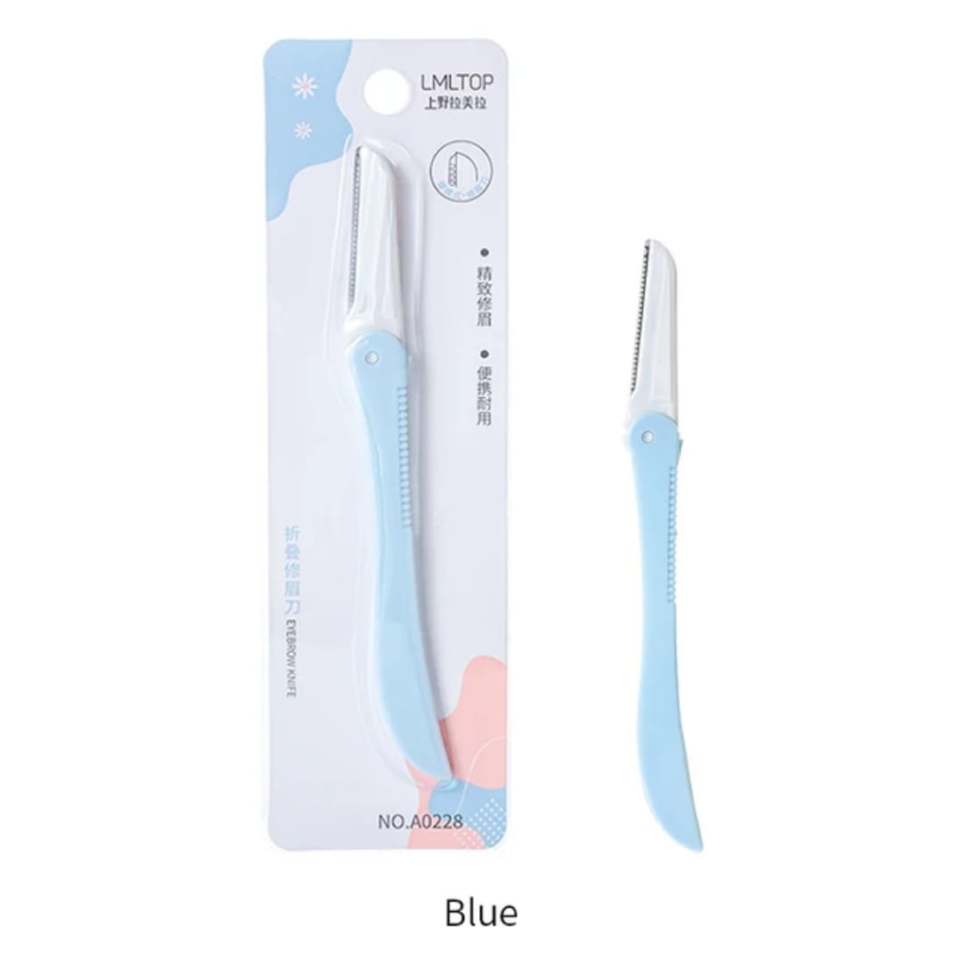 Folding Eyebrow Razor Multipurpose Face Hair Trimmer victoriastore.com .pk
