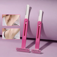 LMLTOP 2-in-1 Stretchable Eyebrow Razor SY364 victoriastore.com.pk