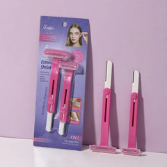 LMLTOP 2-in-1 Stretchable Eyebrow Razor SY364 victoriastore.com.pk