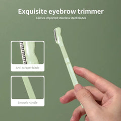 Mini Eyebrow Razor Set – Portable Dermaplaning Tool victoriastore.com.pk