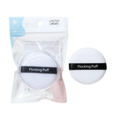 Round Shape Powder Puff Storage Box Travel Cosmetic Flocking Makeup Sponge victoriastore.com.pk