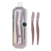 Rose Gold Metal Eyebrow Razor Set JJF08 victoriastore.com.pk