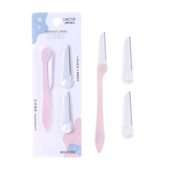 3pcs Eyebrow Razor Set with Replaceable Blades victoriastore.com.pk
