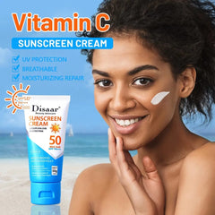 Disaar SPF50 Aloe Vera Sunscreen – UVA UVB Protection victoriastore.com.pk