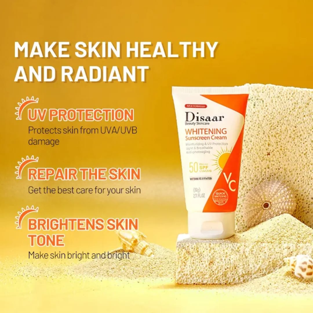 Disaar SPF50 Vitamin C Aloe Sunscreen victoriastore.com.pk
