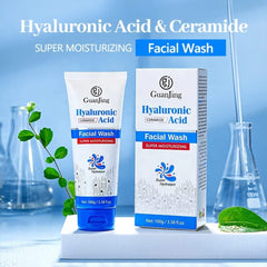 GuanJing Hyaluronic Acid Facial Wash with Ceramide victoriastore.com.pk