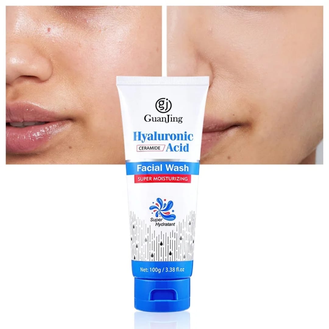GuanJing Hyaluronic Acid Facial Wash with Ceramide victoriastore.com.pk