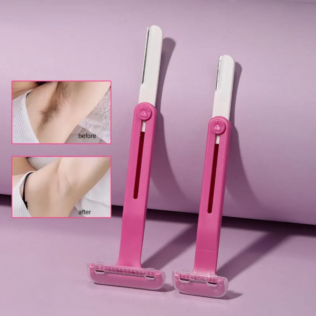 LMLTOP 2-in-1 Stretchable Eyebrow Razor SY364 victoriastore.com.pk