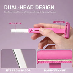 LMLTOP 2-in-1 Stretchable Eyebrow Razor SY364 victoriastore.com.pk