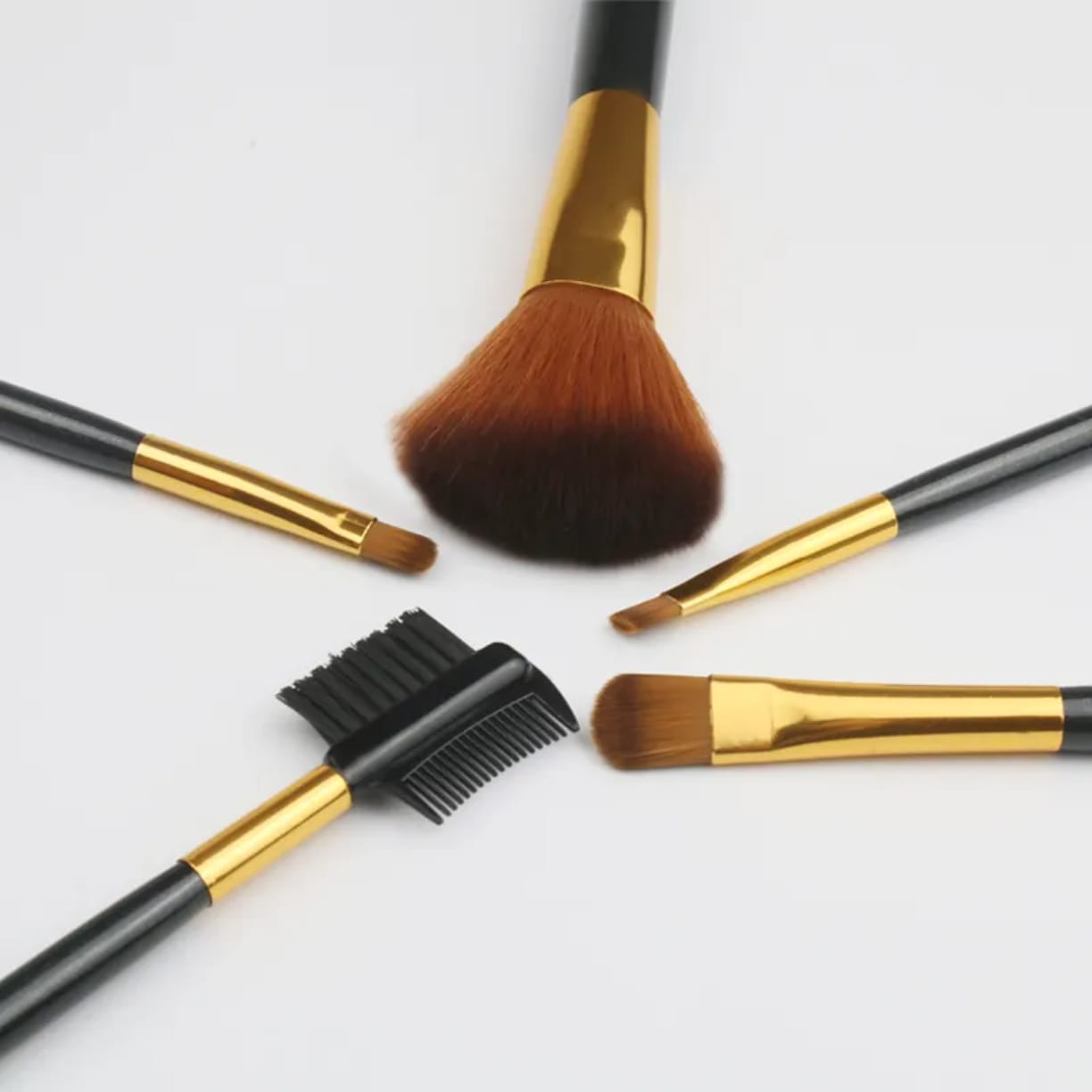 Keli Makeup Beauty Tools Brush 5pcs Set victoriastore.com.pk