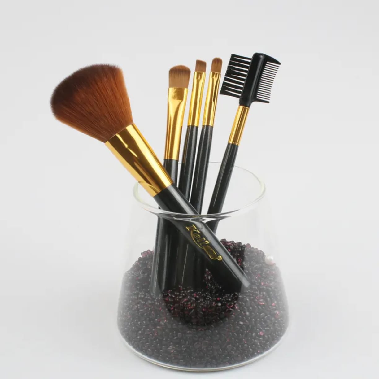 Keli Makeup Beauty Tools Brush 5pcs Set victoriastore.com.pk