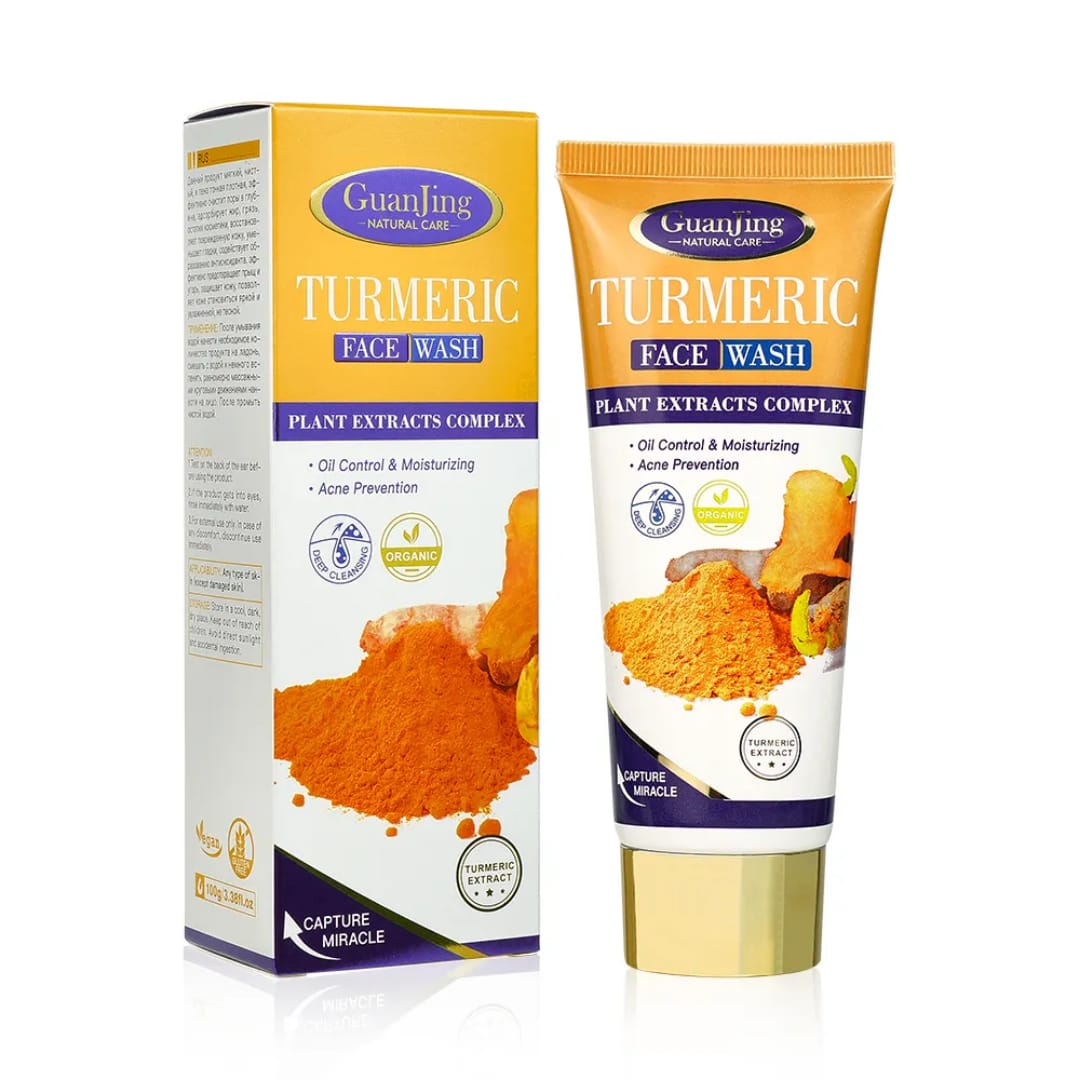 Turmeric & Centella Face Wash for Clear Glowing Skin victoriastore.com.pk