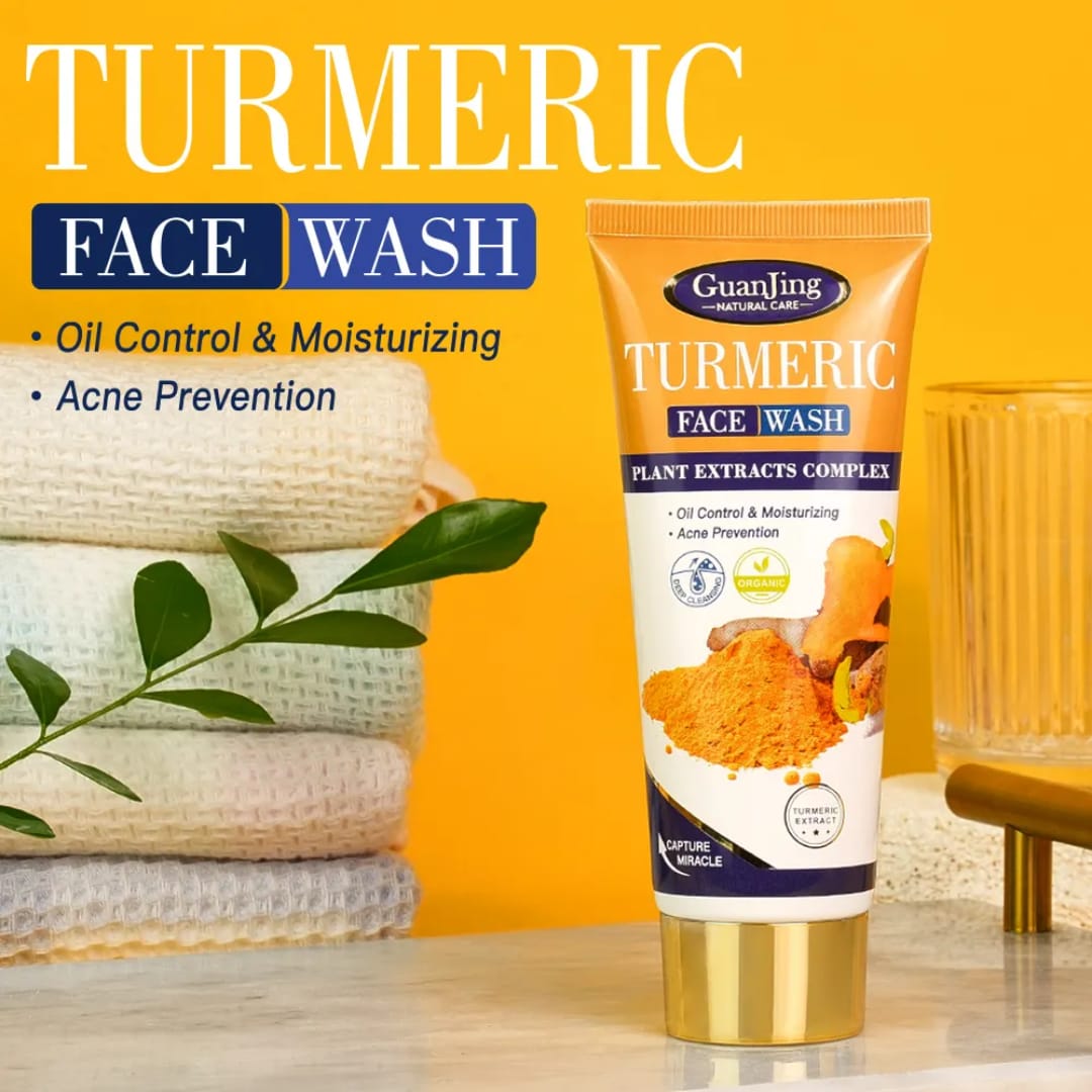 Turmeric & Centella Face Wash for Clear Glowing Skin victoriastore.com.pk