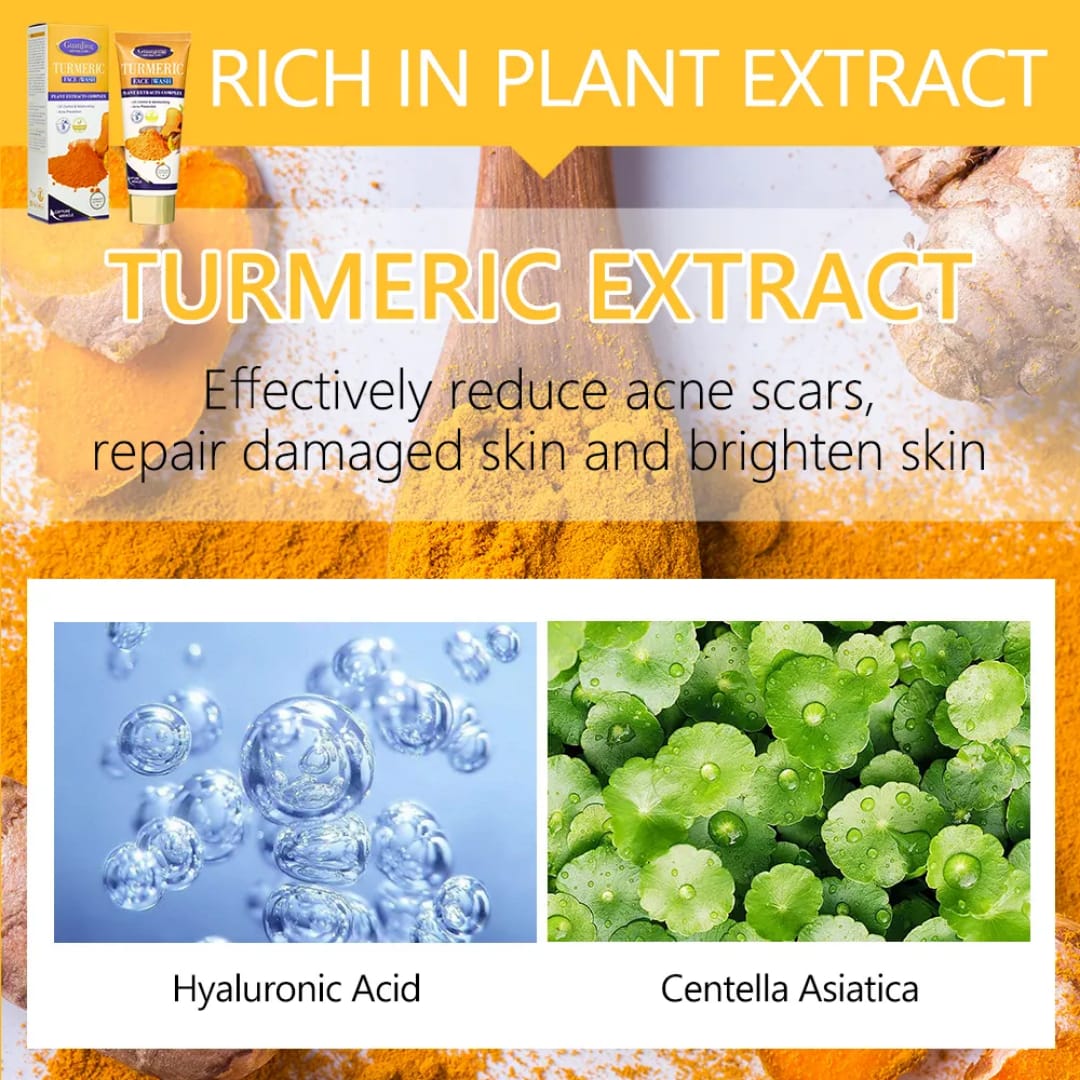Turmeric & Centella Face Wash for Clear Glowing Skin victoriastore.com.pk