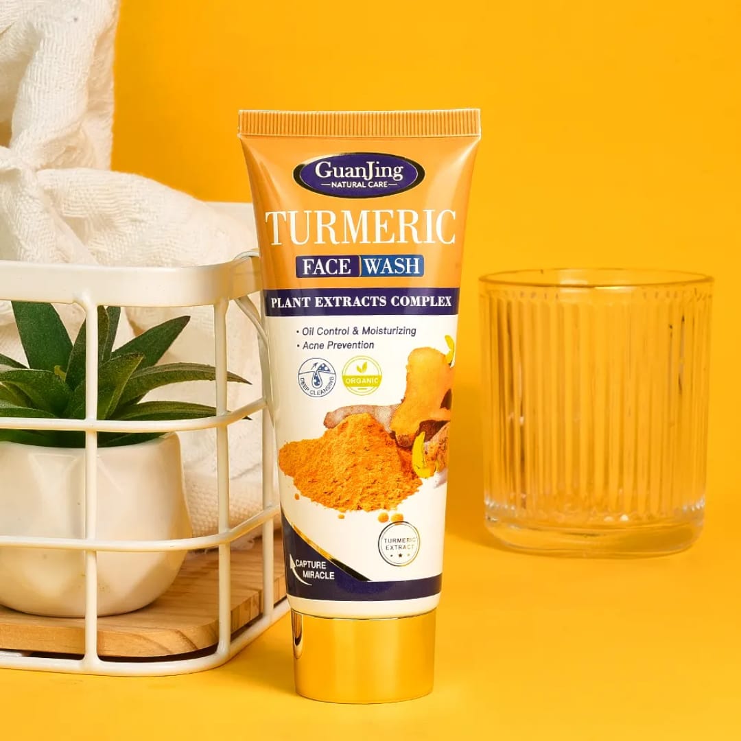 Turmeric & Centella Face Wash for Clear Glowing Skin victoriastore.com.pk