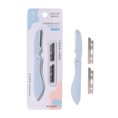LMLTOP Foldable Eyebrow Razor Set A0261 (2+1 Blades) victoriastorecom.pk